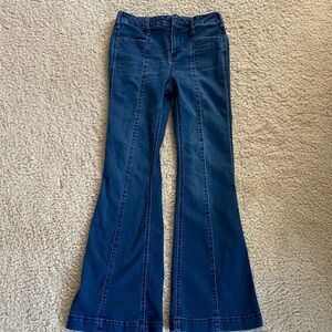 Altar’d State Dark Blue Flare Jeans